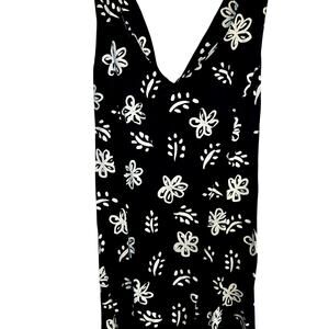 Byer Too! 7 Girl's Junior's Sleeveless Maxi Black Sun Dress Kid's Size Medium M